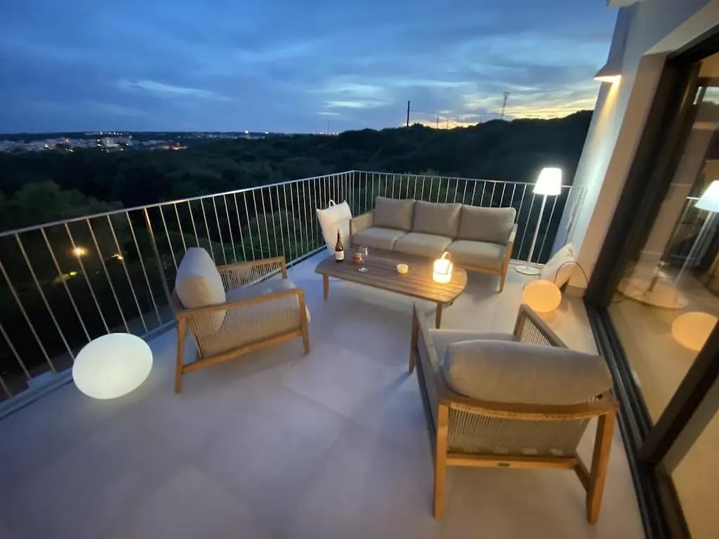Bini Moxonia Villa De Lujo Con Vistas Al Mar, Piscina, Barbacoa Espectacular Jardin Cala Llonga  0*, Cala Llonga (Menorca)